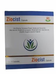 Ziocist capsules