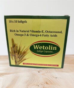 Wetolin softgel cap
